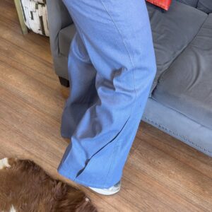 Aqua and Black Jeans