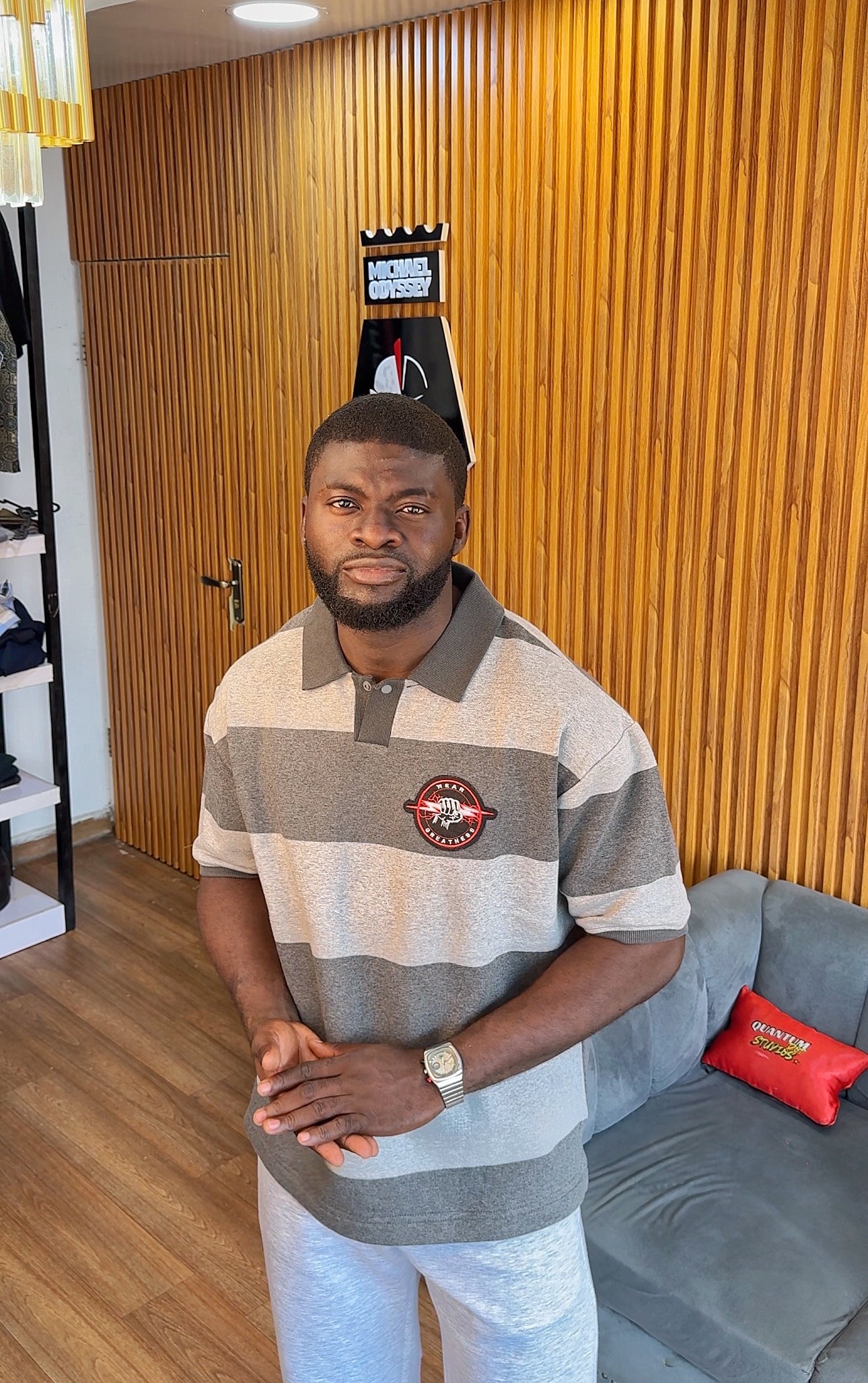 Valmont Heritage Stripe Polo