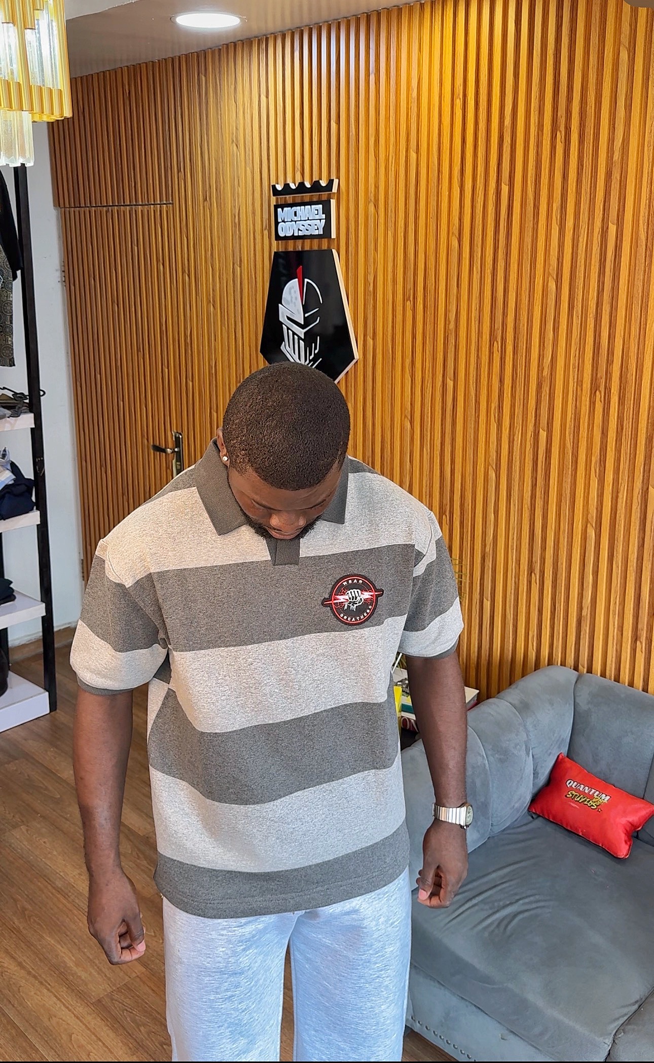 Valmont Heritage Stripe Polo