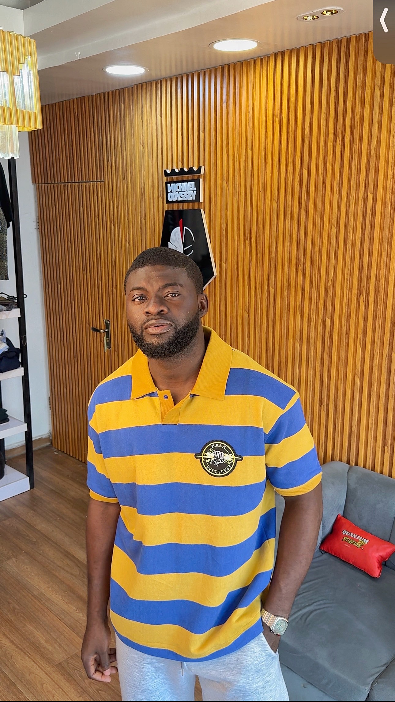 Valmont Heritage Stripe Polo