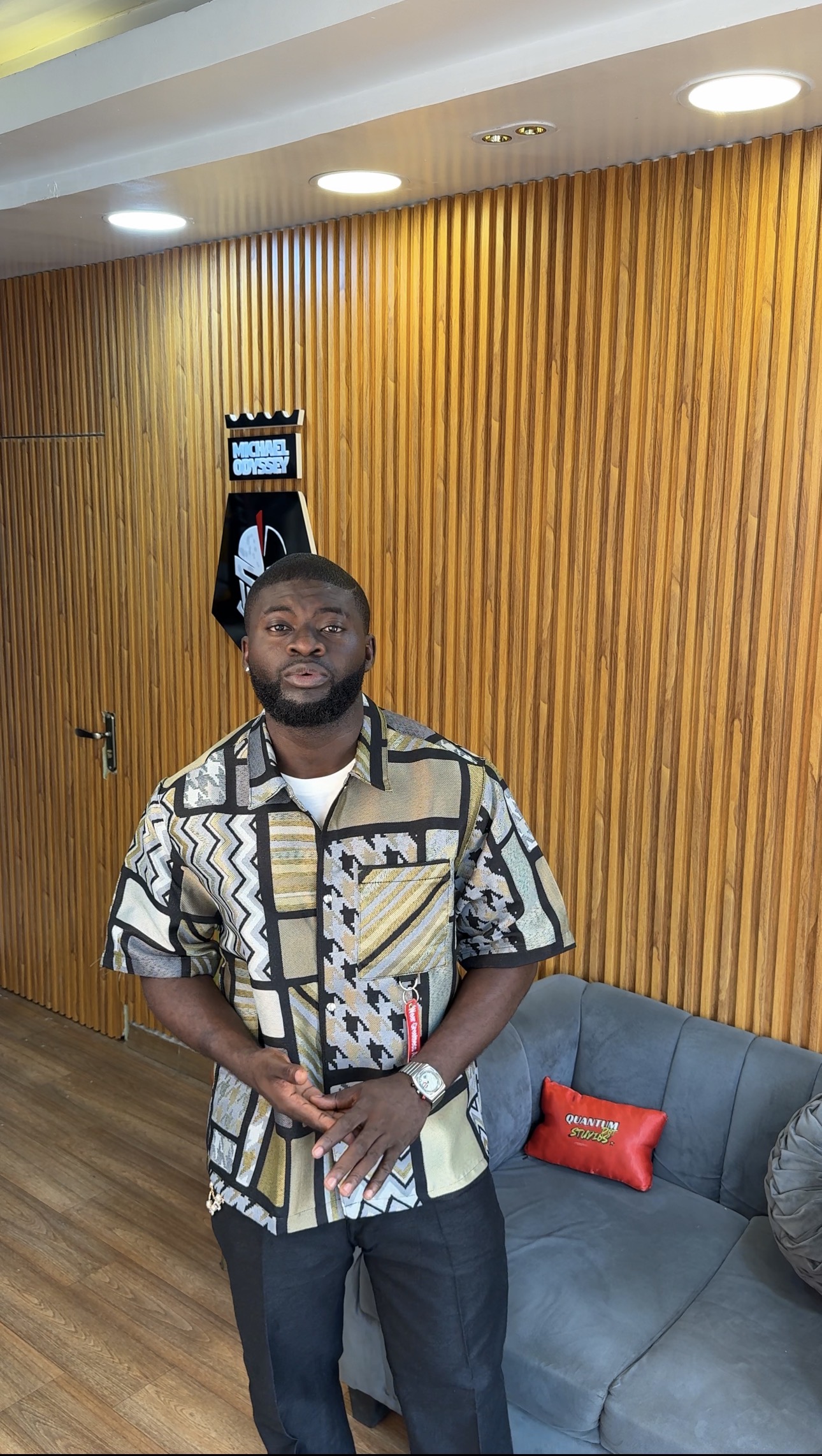 Alte Avante Mosaic Tapestry Shirt