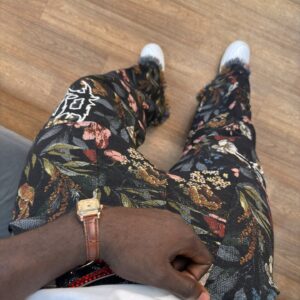 Rebel Noir Frills Trousers