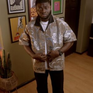 Gold and Silver Tapestry Shirt