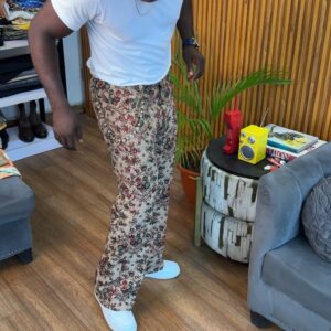Brown Tapestry Pants