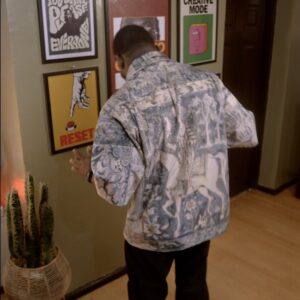 Indigo Tapestry Shirt