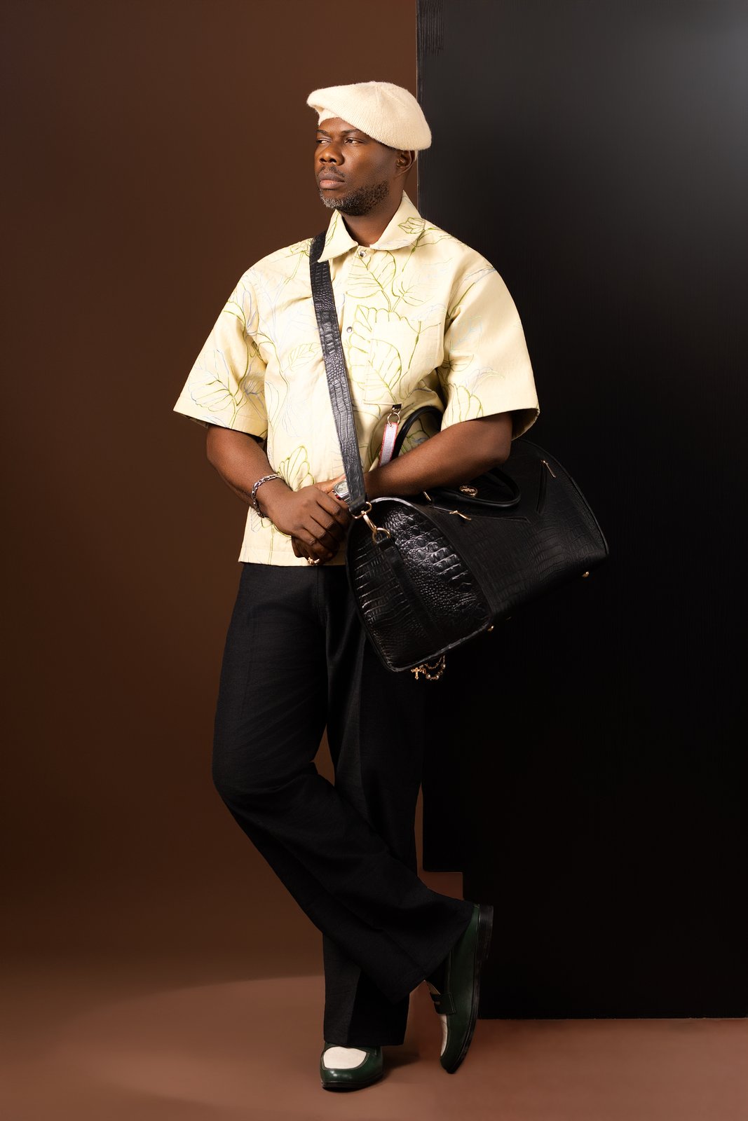 Summer Yellow Botanical Shirt - Image 5